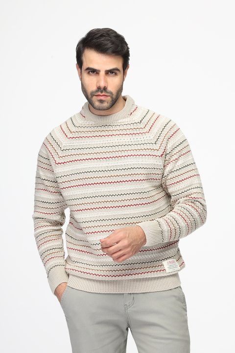 Regular Fit Pullover Beige