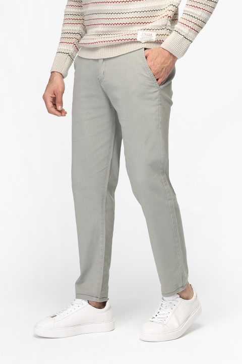 Regular Fit Chino Light Green - Image 3