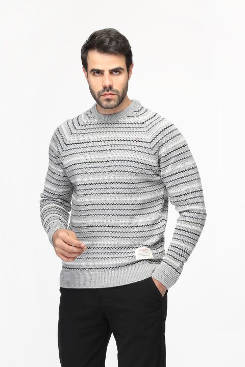 Regular Fit Pullover Gray - Image 3