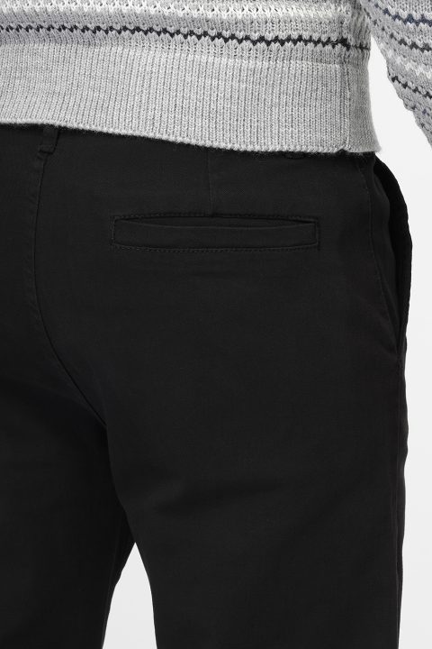 Regular Fit Chino Black - Image 5