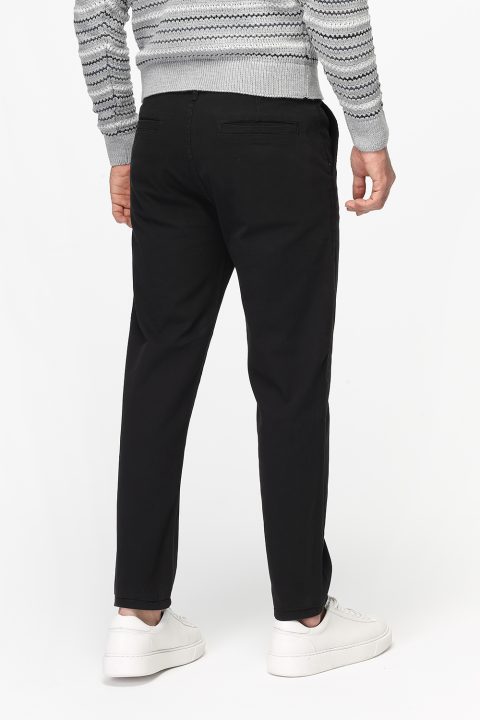 Regular Fit Chino Black - Image 6