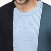 ⁦بلوفر - أوفر سايز - كحلي⁩ - الصورة ⁦2⁩