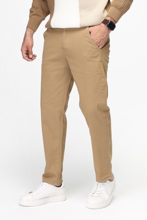 Regular Fit Chino Beige - Image 3