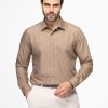 Classic Shirt Slim fit Beige - Image 4
