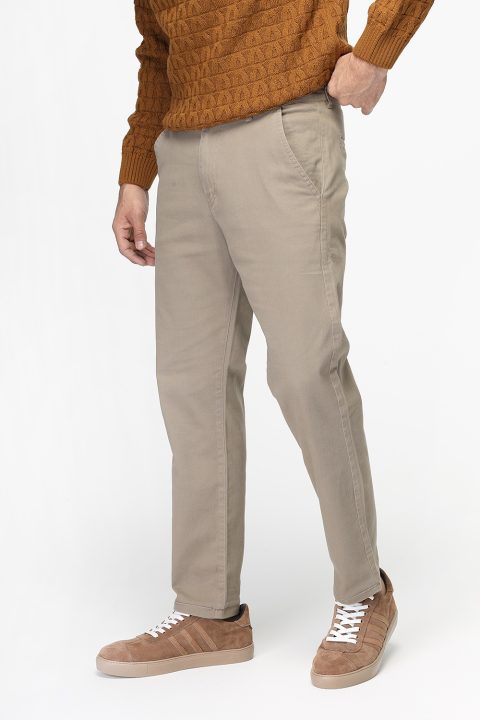 Regular Fit Chino Beige - Image 3