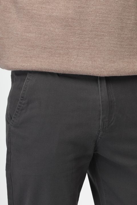 Regular Fit Chino Gray - Image 5