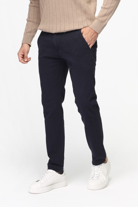 Regular Fit Chino Dark Blue - Image 3