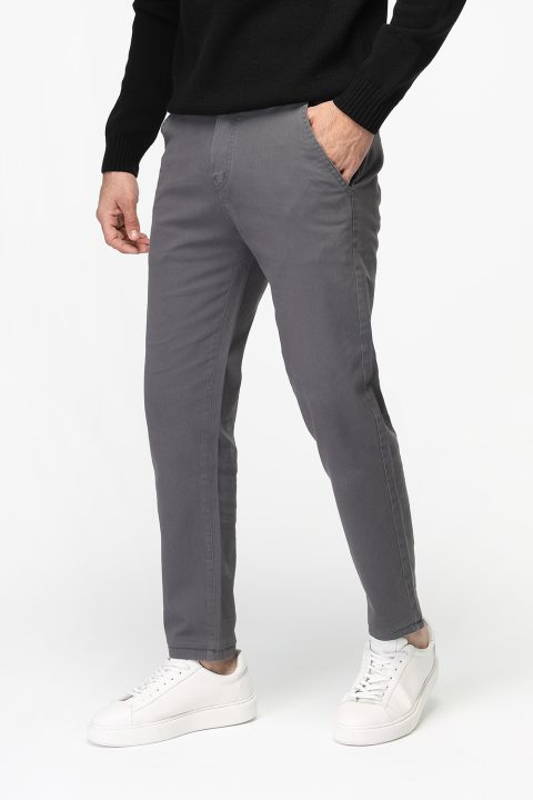 Regular Fit Chino Gray - Image 3