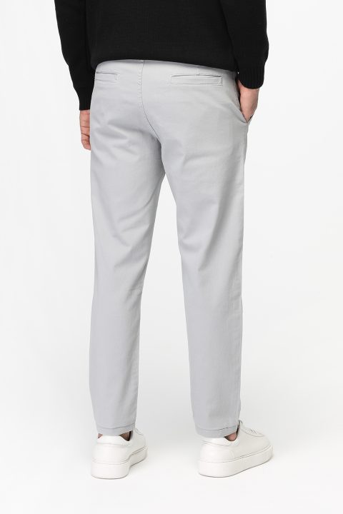 Regular Fit Chino Light Gray - Image 6