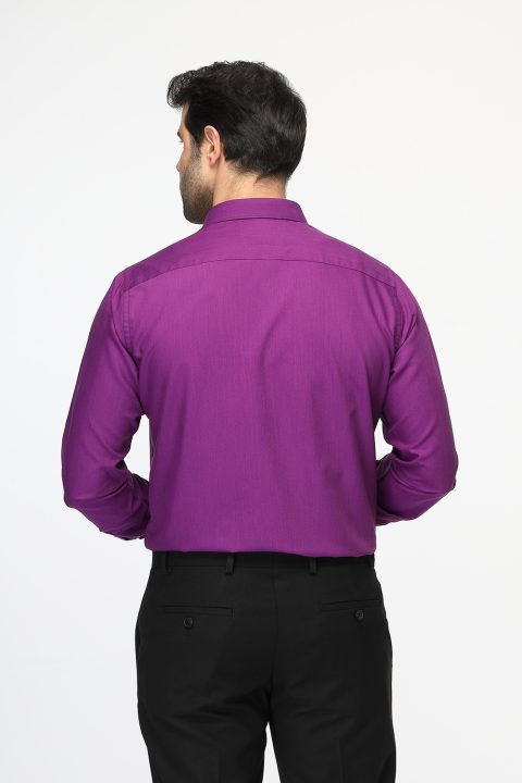 Classic Shirt Slim fit Purple - Image 4