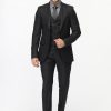 Slim Fit Suit Black