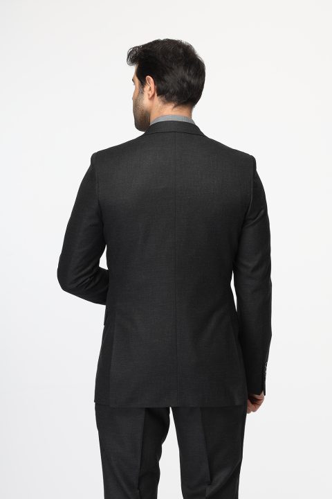 Slim Fit Suit Black - Image 6