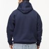 Over Size Sweat Shirt Dark Blue - Image 4