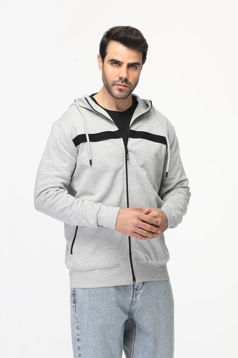 Regular Fit Sweat Shirt Gray - Image 3