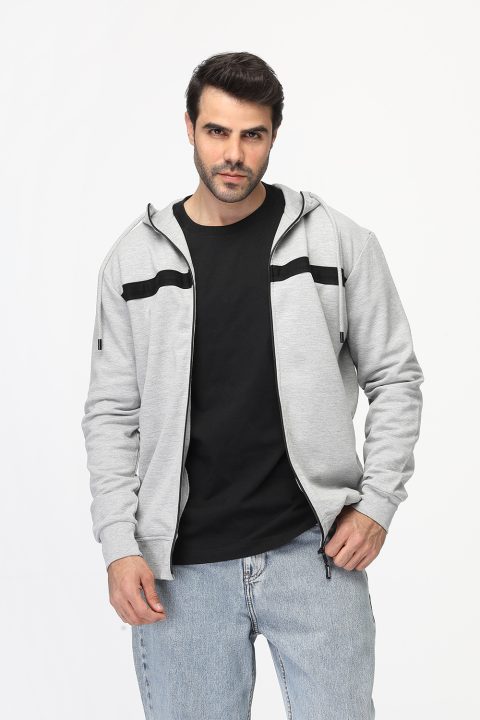 Regular Fit Sweat Shirt Gray - Image 4