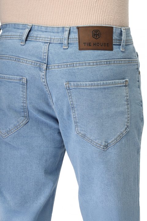 Regular Fit Trousers Jeans Light Blue - Image 4