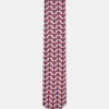 Jacquard Tie 7 cm Red