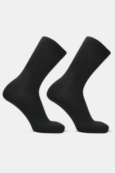 Plain socks Black