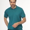 Polo Shirt Regular Fit Knitted Green