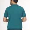 Polo Shirt Regular Fit Knitted Green - Image 3