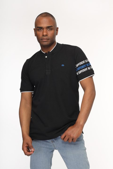 Polo Shirt Regular Fit Black