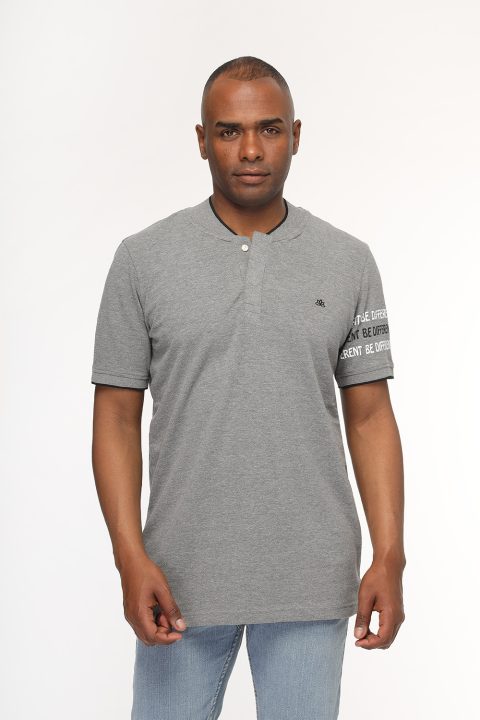 Polo Shirt Regular Fit Gray