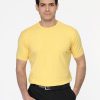 تيشرت - ريجولار فيت - أصفر