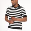 Polo Shirt Regular Fit Knitted Black
