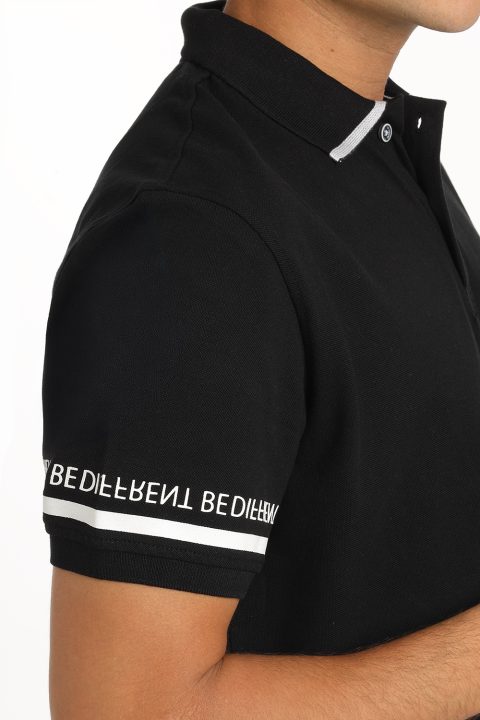 Polo Shirt Regular Fit Black - Image 4