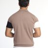 Polo Shirt Regular Fit Knitted Beige - Image 3