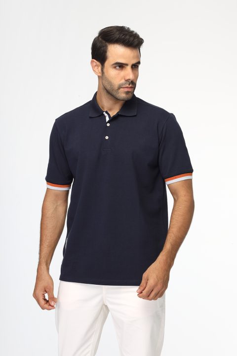 Polo Shirt Regular Fit Dark Blue