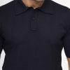 Polo Shirt Regular Fit Knitted Dark Blue - Image 2