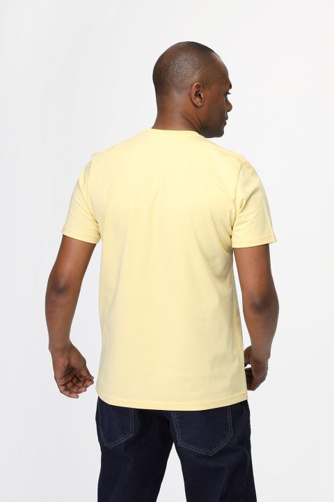 Regular Fit T-Shirt Yeellow - Image 4