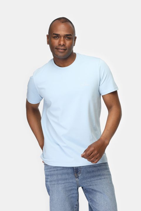 Regular Fit T-Shirt Light Blue - Image 3