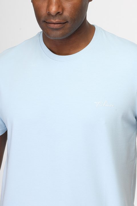 Regular Fit T-Shirt Light Blue - Image 2