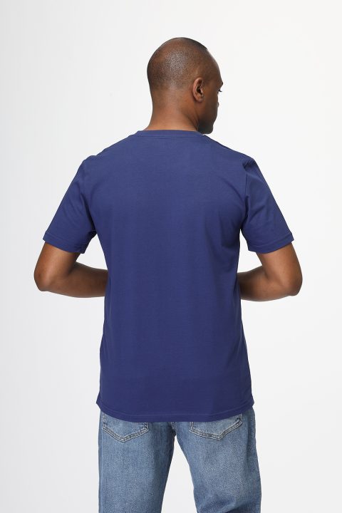 Regular Fit T-Shirt Dark Blue - Image 4