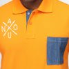 Polo Shirt Regular Fit Orange - Image 2