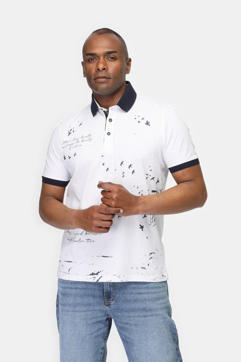 Polo Shirt Regular Fit White