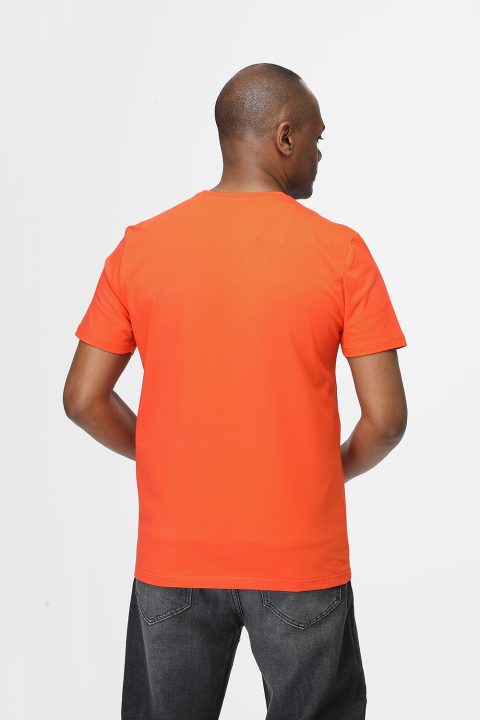 Regular Fit T-Shirt Orange - Image 4