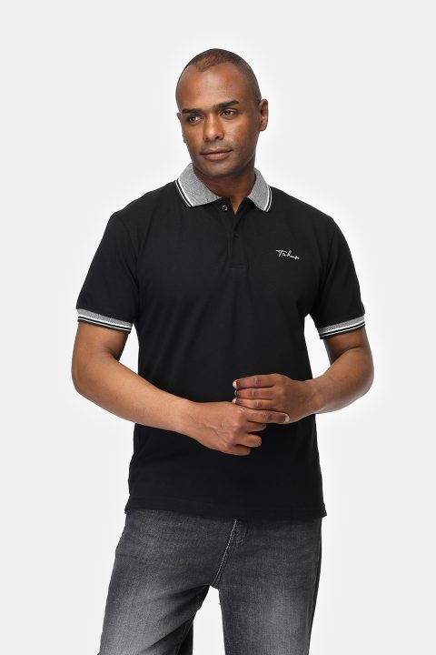 Polo Shirt Regular Fit Black - Image 3