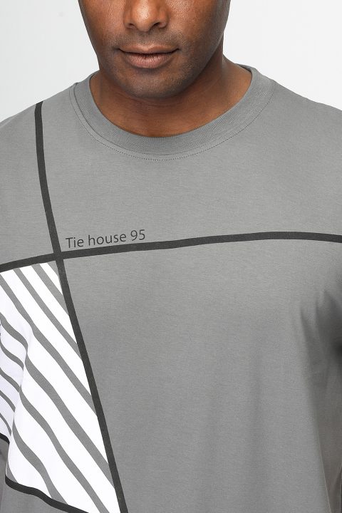 Regular Fit T-Shirt Gray - Image 4