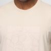 ⁦تيشرت - ريجولار فيت - بيج⁩ - الصورة ⁦3⁩