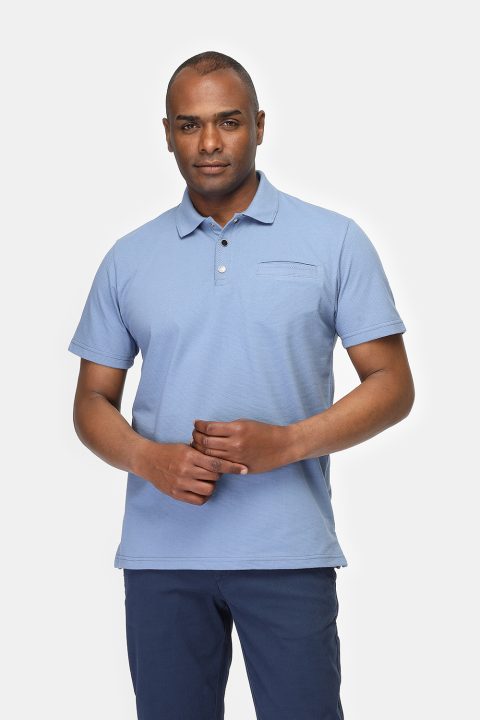 Polo Shirt Regular Fit Blue