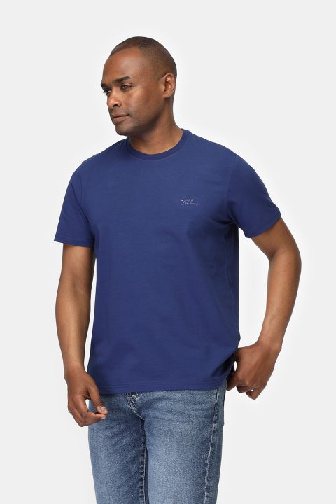 Regular Fit T-Shirt Dark Blue - Image 3