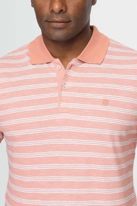 Polo Shirt Regular Fit Orange - Image 2