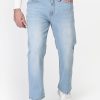 Relax Fit Trousers Jeans Light Blue