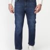 Relax Fit Trousers Jeans Blue