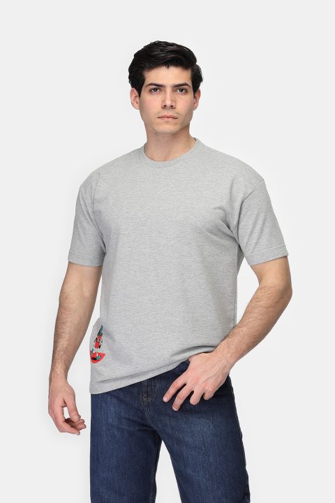 Over Size T-Shirt Gray