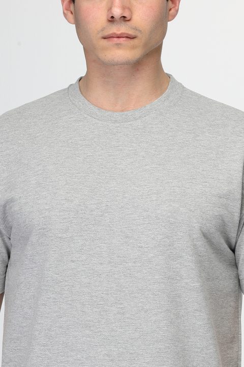 Over Size T-Shirt Gray - Image 4