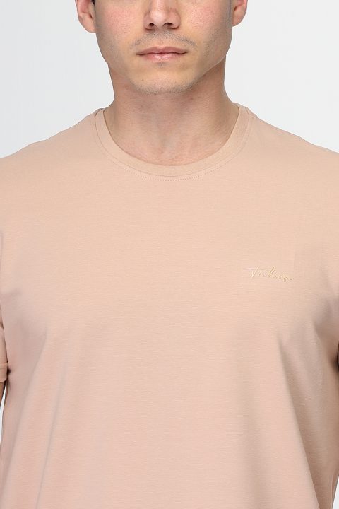 Regular Fit T-Shirt Beige - Image 2